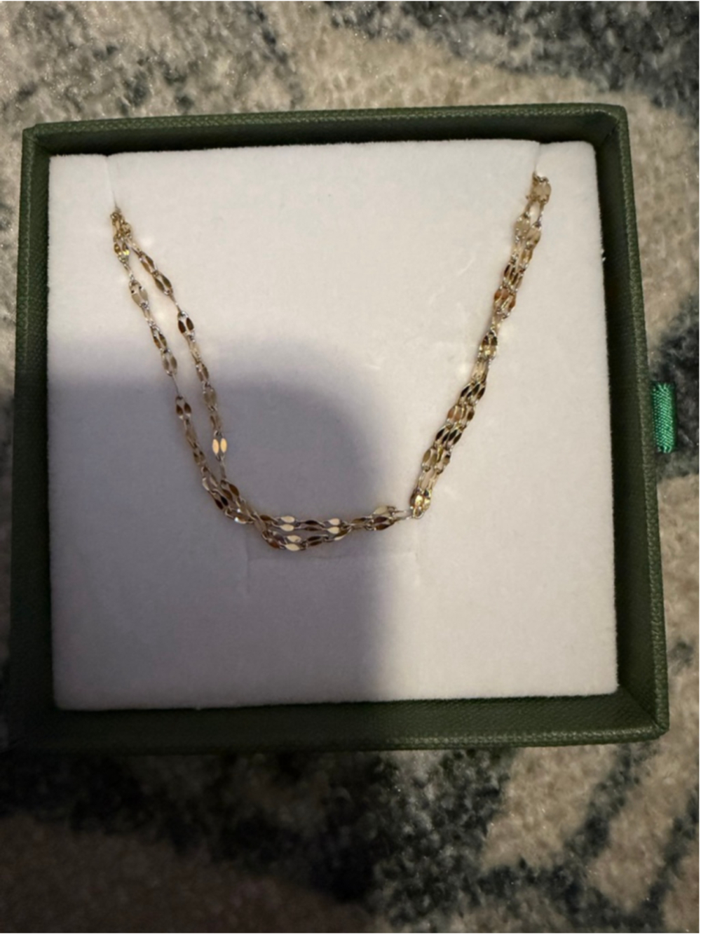 D. Louise Double Dainty Anklet - Gold - BNWT
